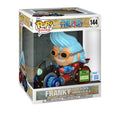 Funko Pop! EXCLUSIVE ONE PIECE 144 FRANKY WITH BLACH RHINO FR-U4
