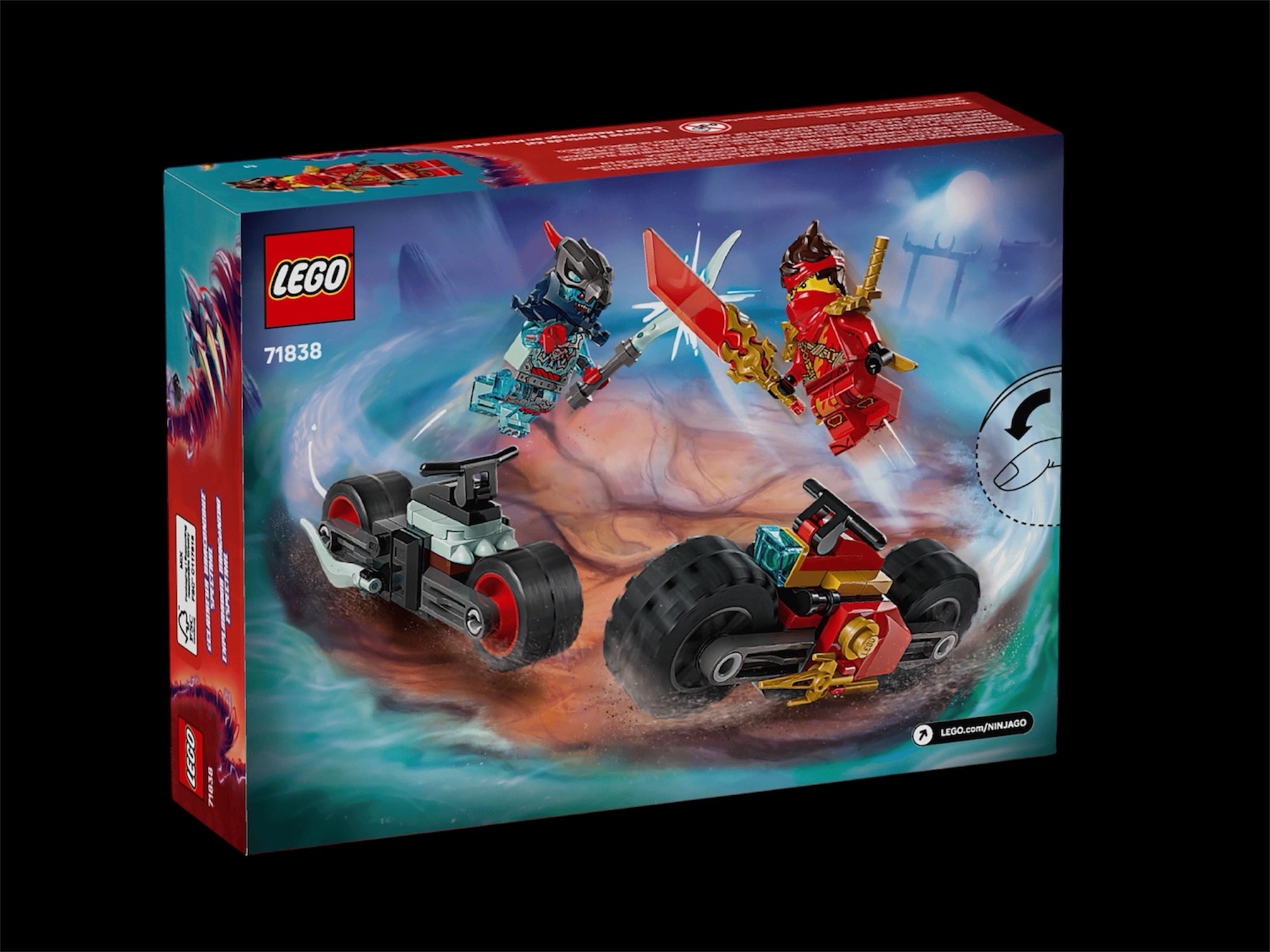 LEGO Ninjaro Kai's Motorcycle Speed Race Set 71838