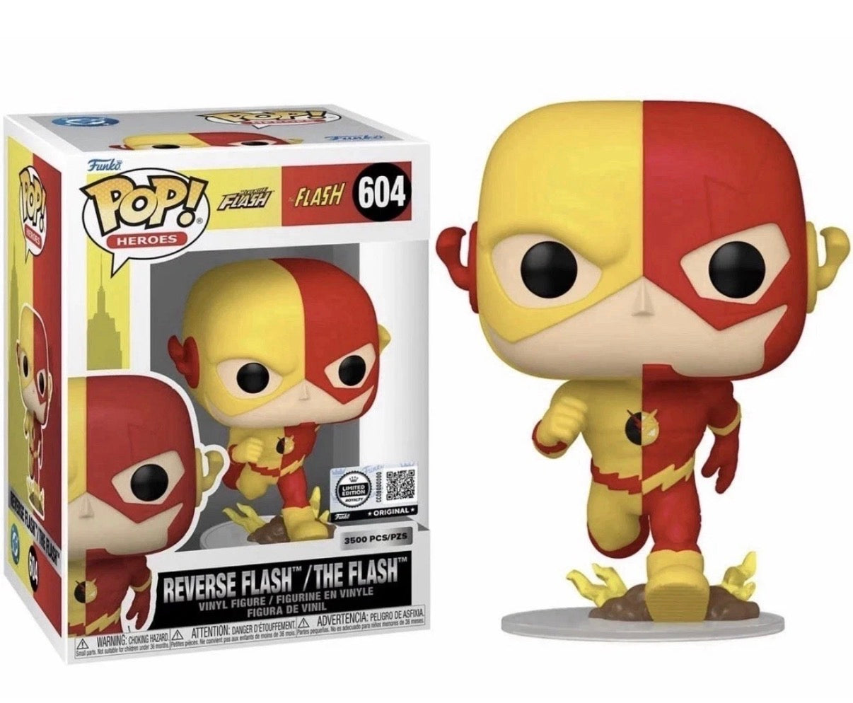 Funko Pop! EXCLUSIVE REVERSE FLASH - THE FLASH 3,500 ROYAL LIMITED EDITION