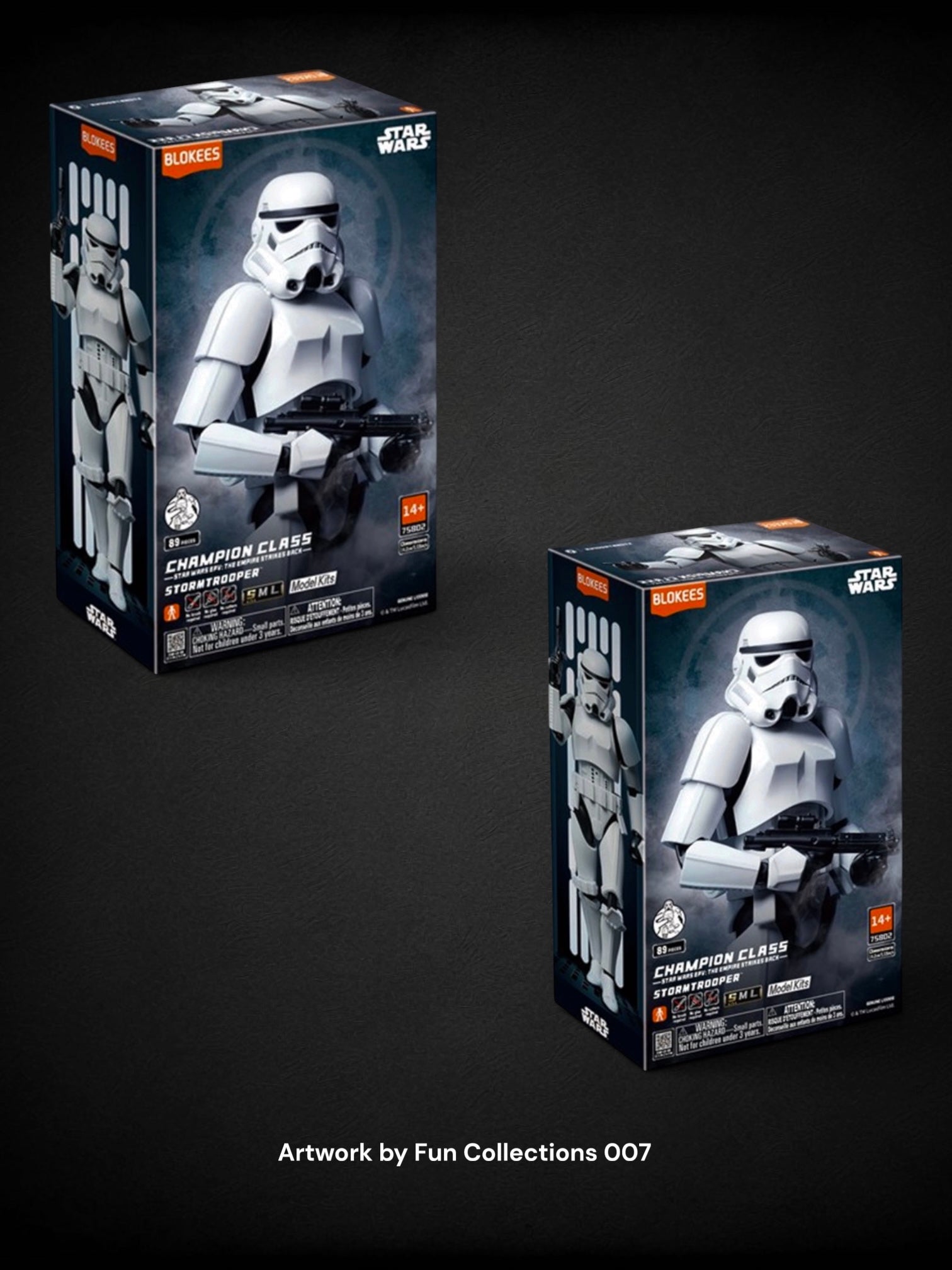 New Star Wars Blokees Stormtrooper Model Figure.