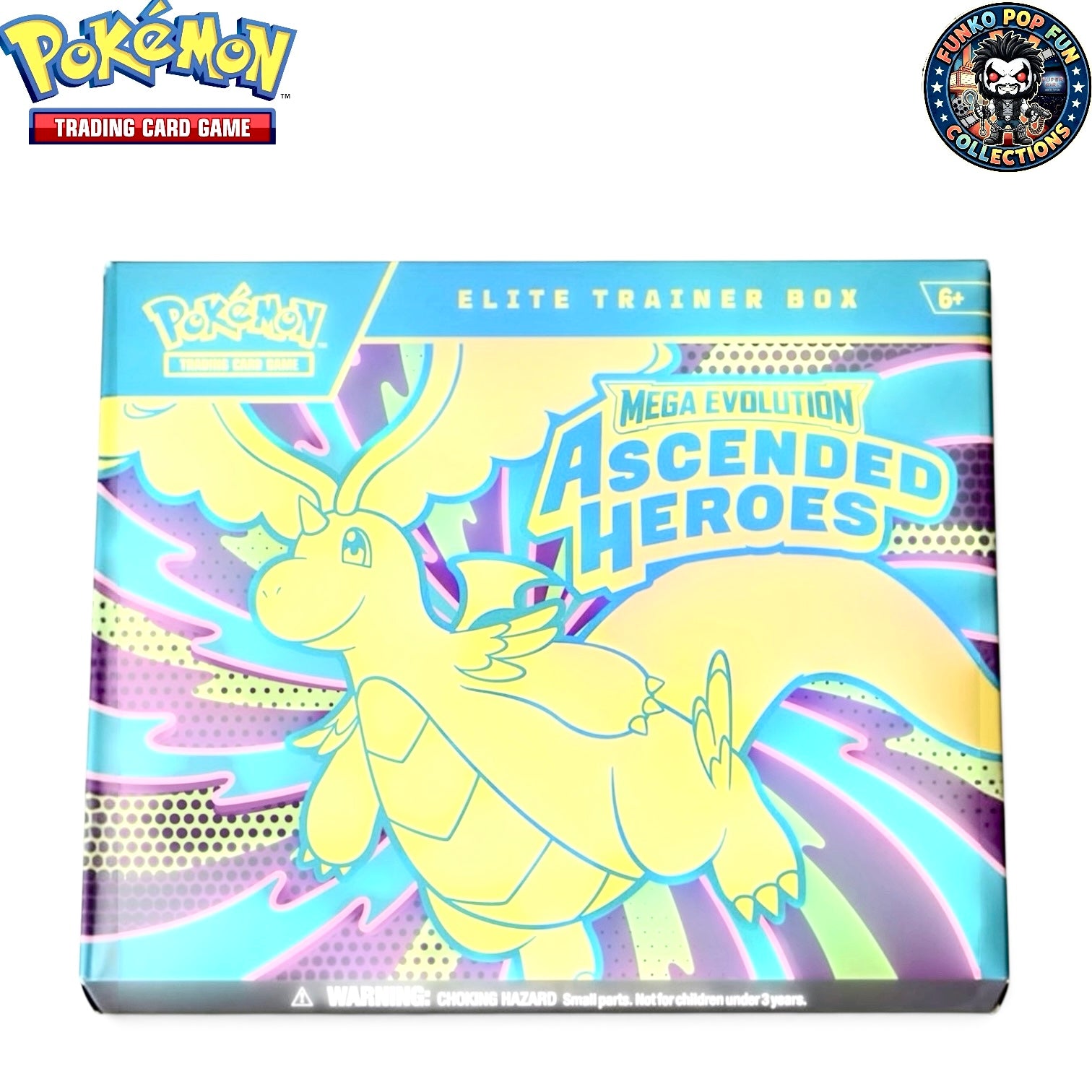 1 x Pokemon Ascended Heroes TCG Pokemon Center Exclusive Elite Trainer Box.