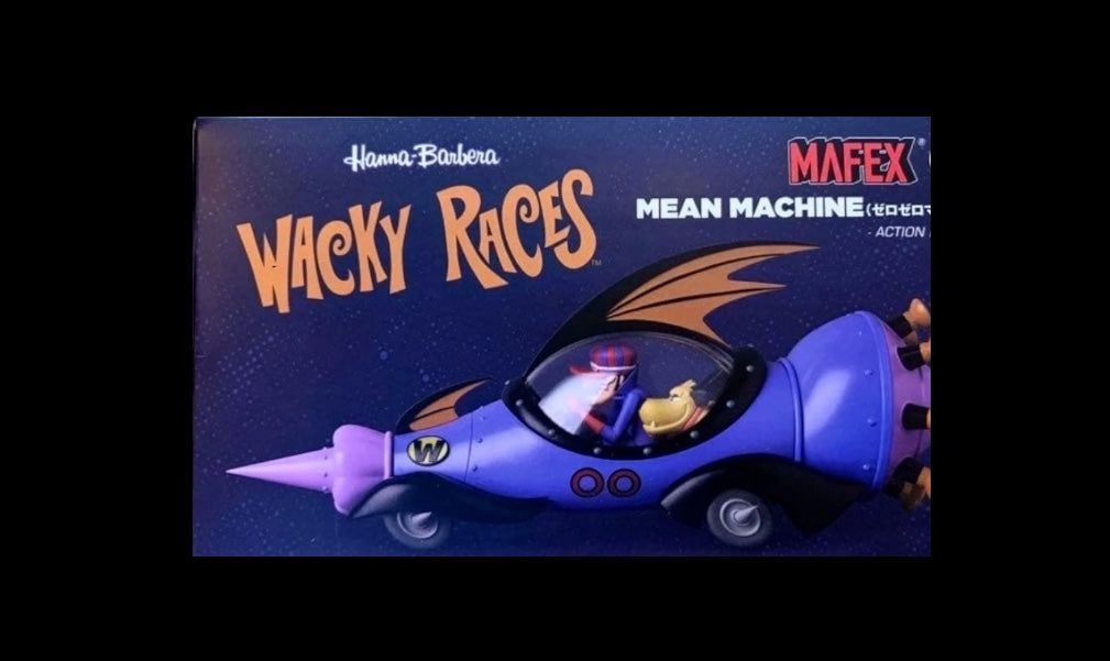 New MEDICOM TOY
Mafex - Mean Machine Wacky Races Figure. (Limited Edition)