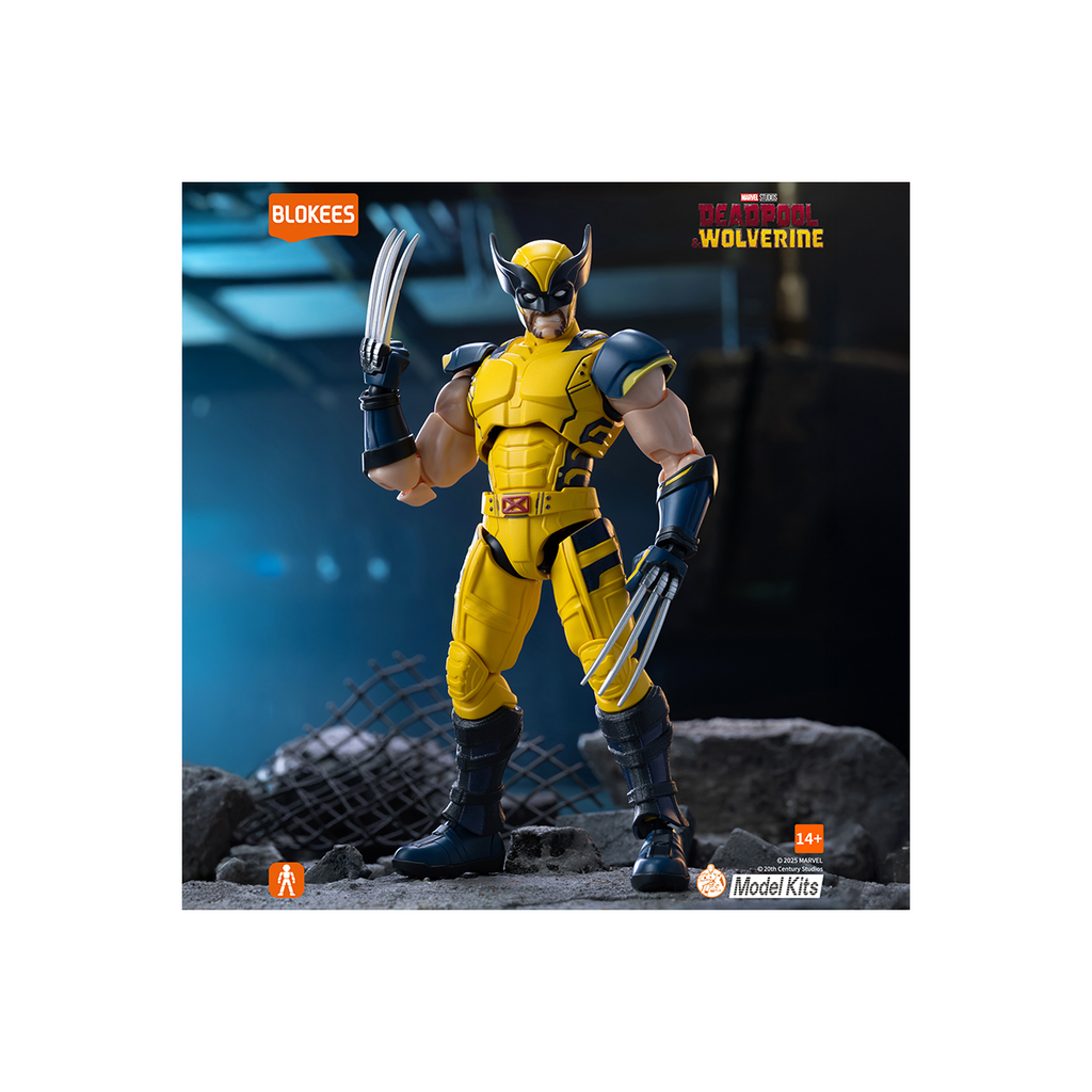 New MARVEL HEROS BLOKEES CHAMPION CLASS 05 WOLVERINE.