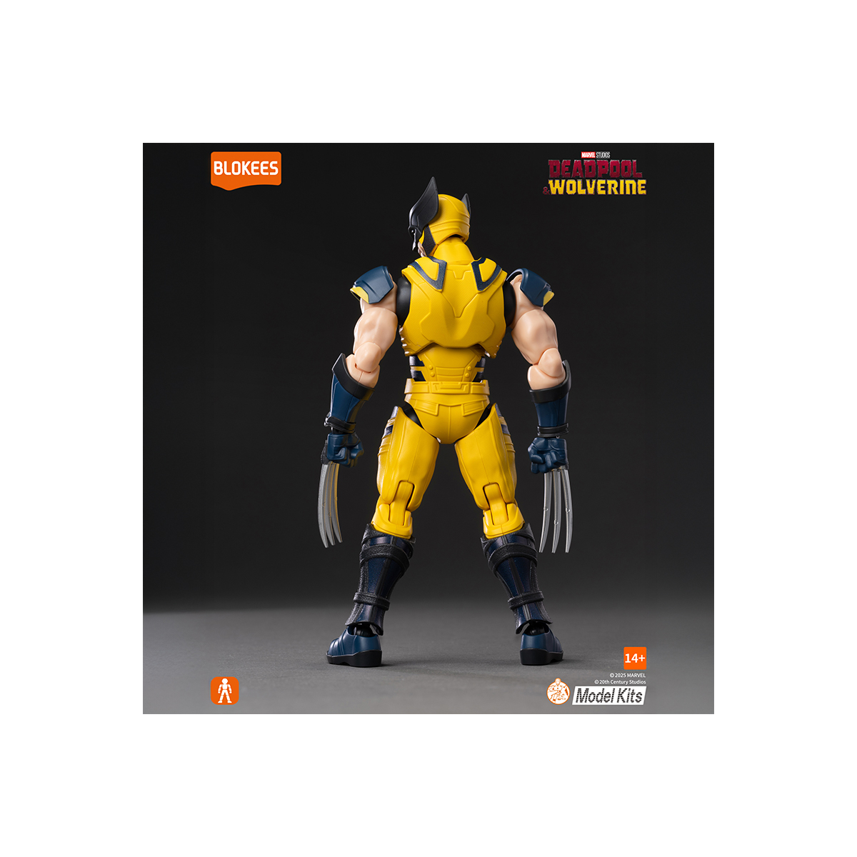 New MARVEL HEROS BLOKEES CHAMPION CLASS 05 WOLVERINE.