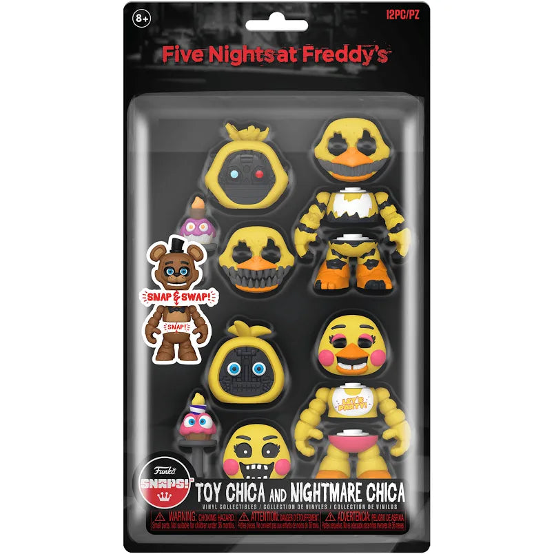 Funko Snaps! Five Nights at Freddy’s Toy Chica & Nightmare Chica.