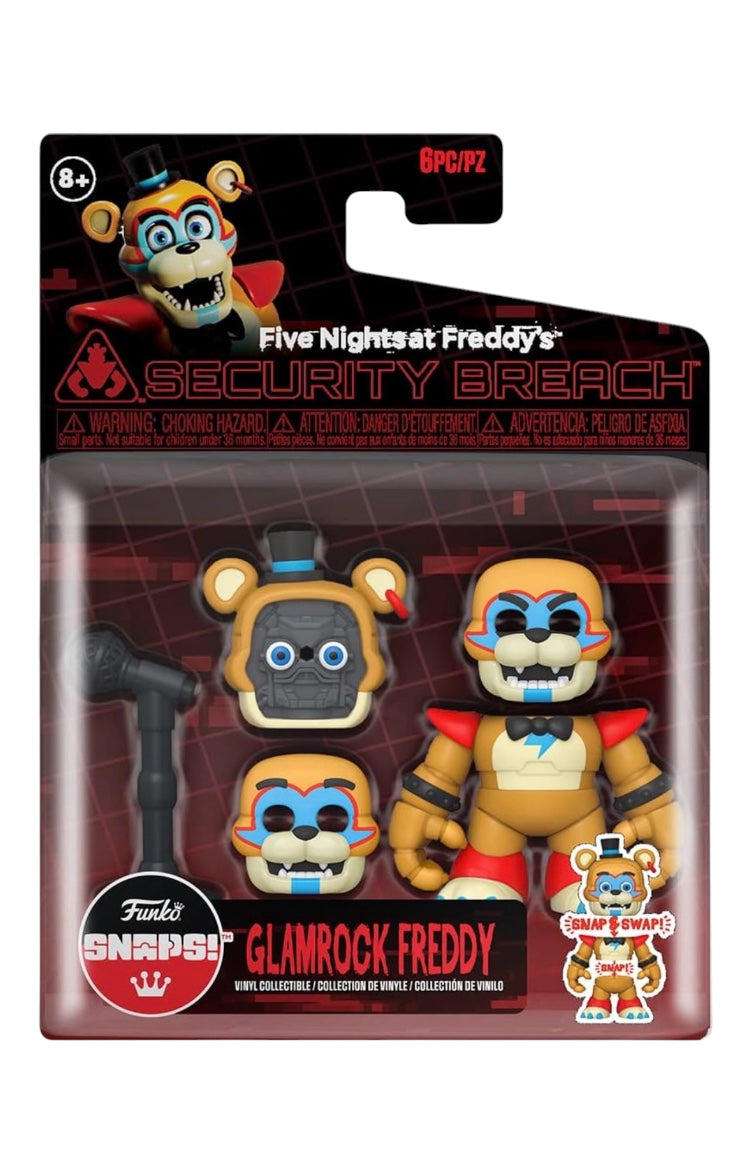 Funko Snaps! Five Nights at Freddy’s Official Glamrock Freddy.