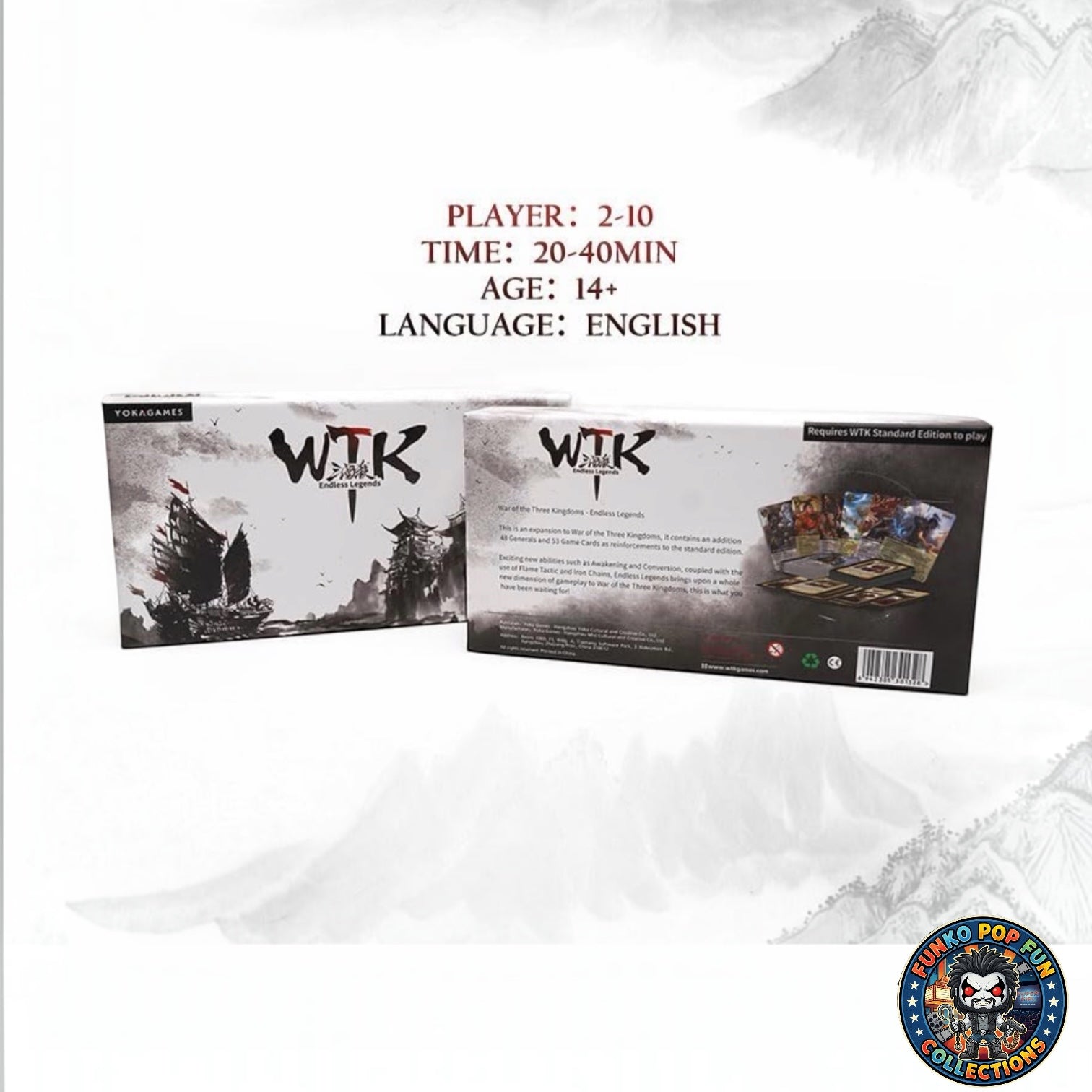 War of the Three Kingdoms Board Game Expansion Pack Endless Legends.