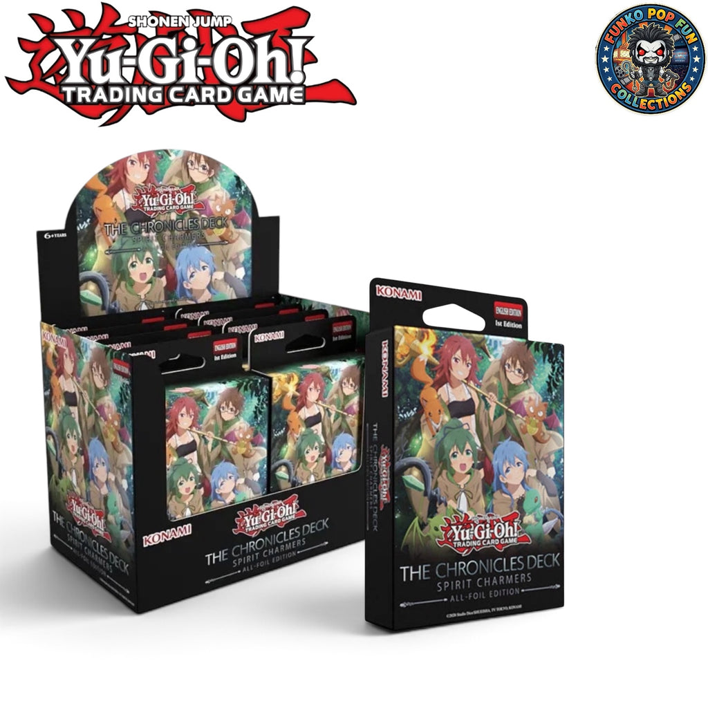 YuGiOh! The Chronicles Deck: Spirit Charmers 1st Edition Box Set.