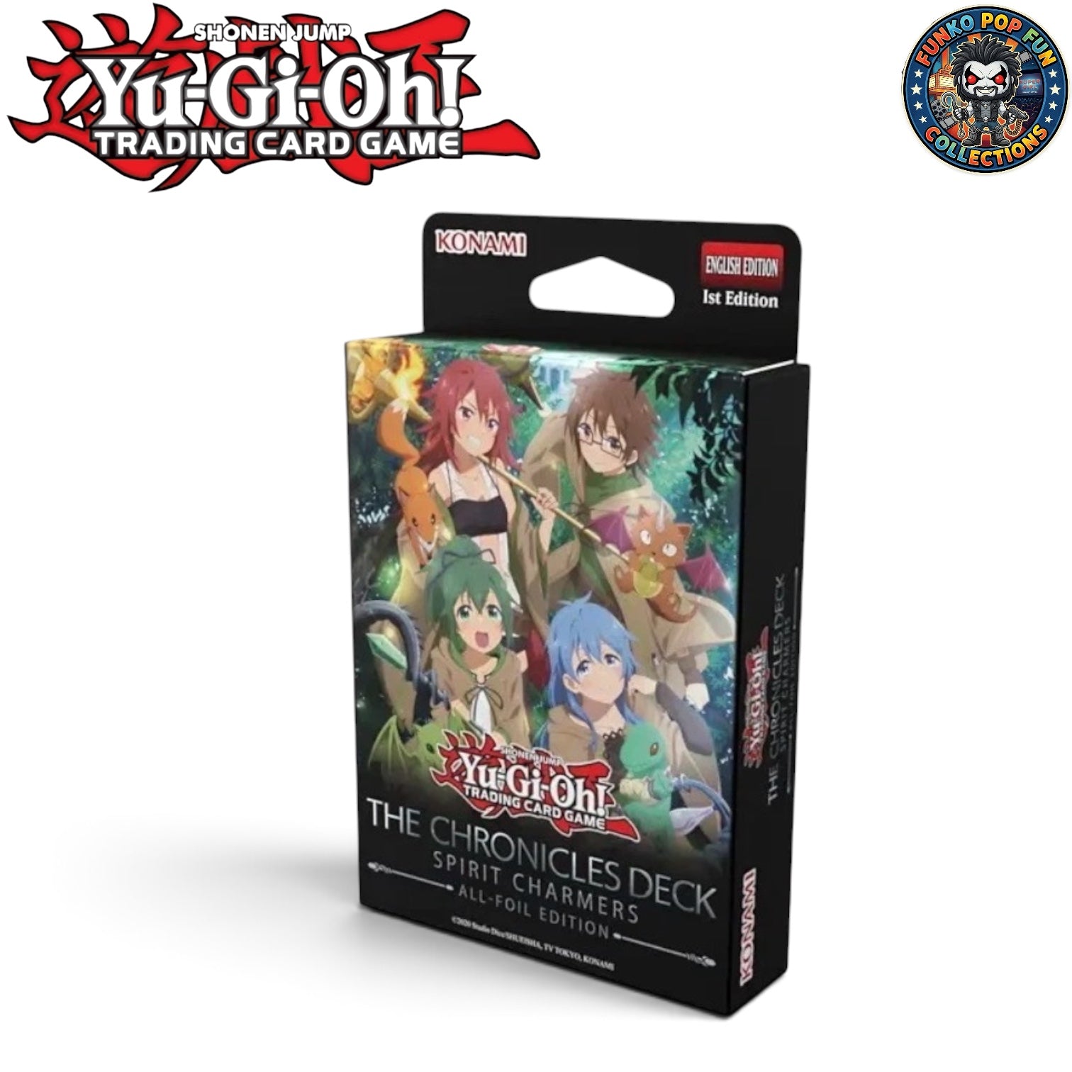 YuGiOh! The Chronicles Deck: Spirit Charmers 1st Edition Box Set.