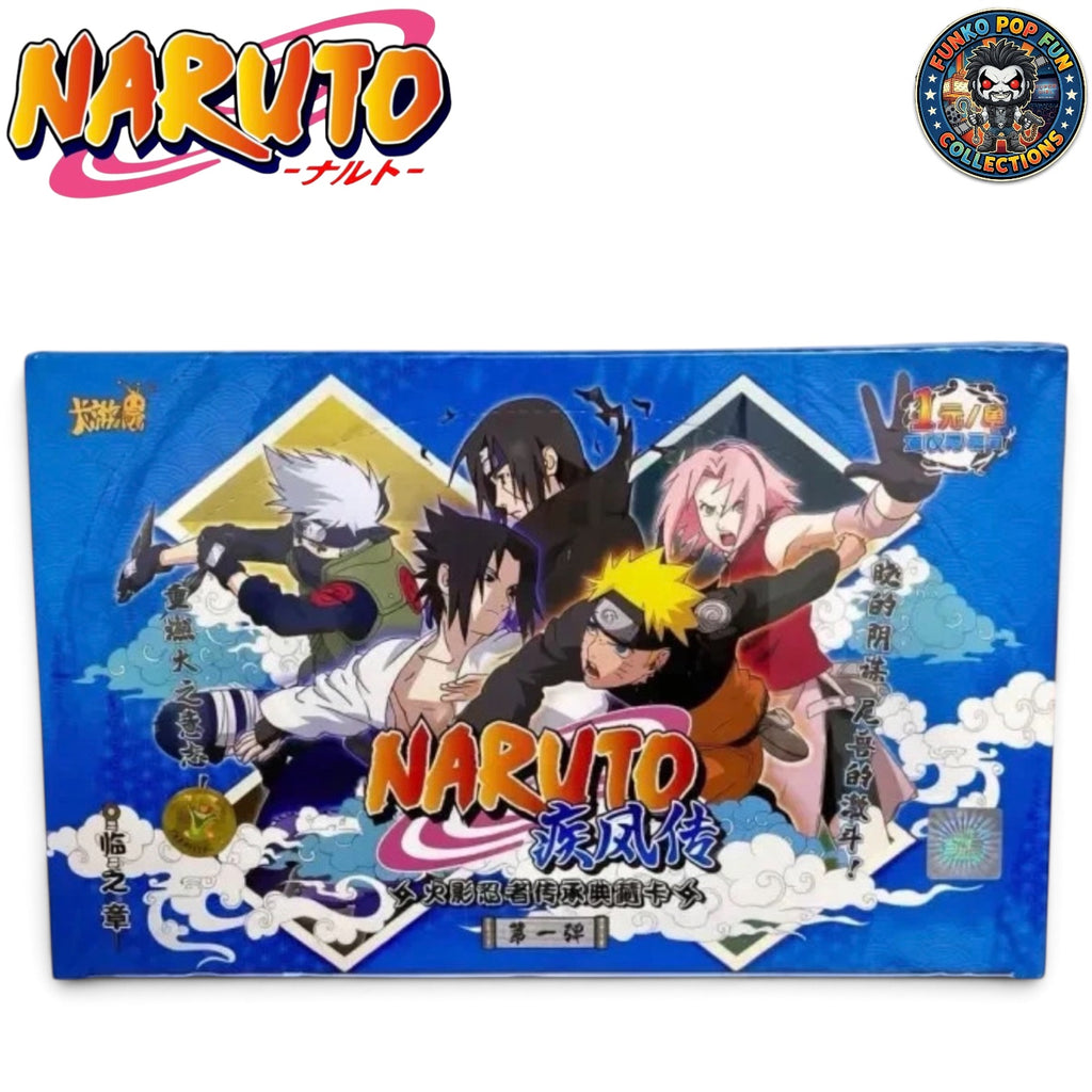 Naruto Kayou Trading Card Wave 1 Tier 1 Game TCG CCG Official Booster Box.