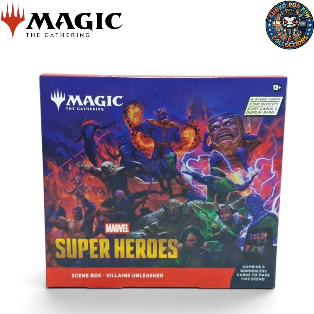 Magic The Gathering Marvel Super Heroes Scene Box.
