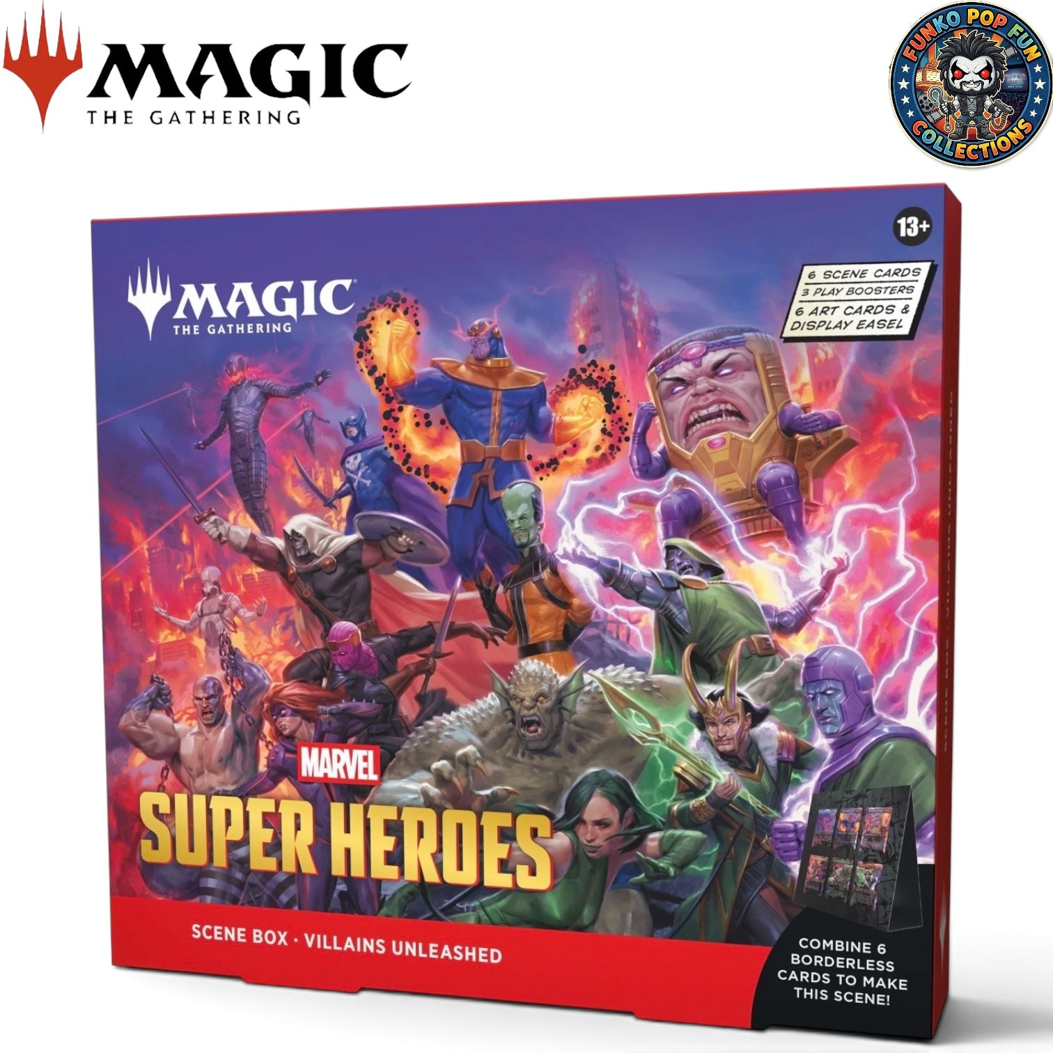Magic The Gathering Marvel Super Heroes Scene Box.