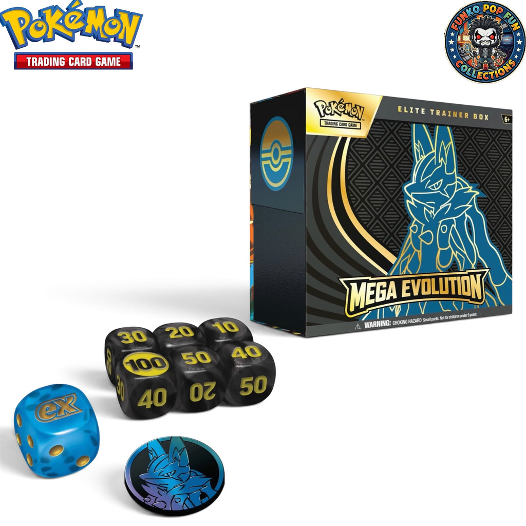 Pokemon Mega Evolution Elite Trainer Box Lucario Very Limited.